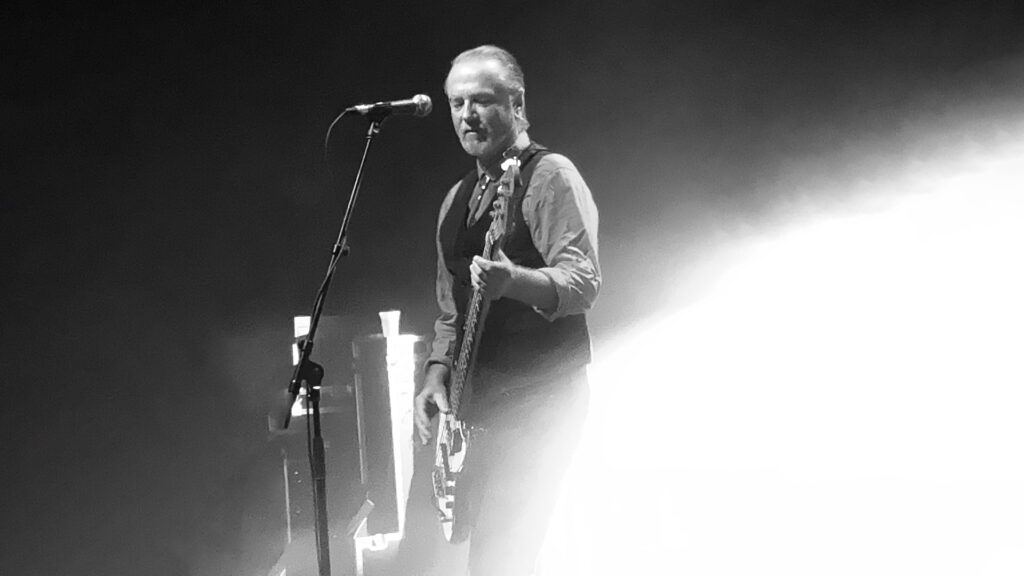 Steve Kilbey plays bass guitar